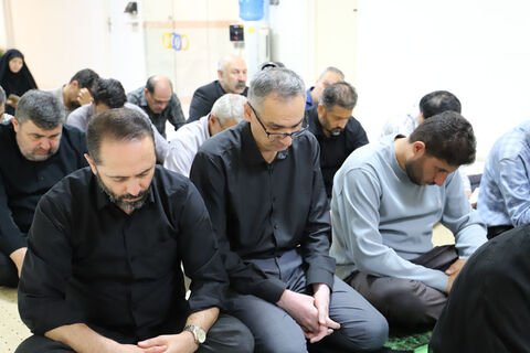 تصاویر | آیین سوگواری دهه آخر صفر در اداره‌کل کانون اردبیل