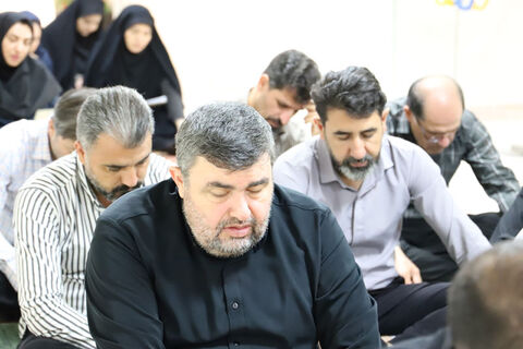تصاویر | آیین سوگواری دهه آخر صفر در اداره‌کل کانون اردبیل