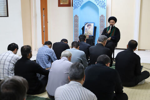 تصاویر | آیین سوگواری دهه آخر صفر در اداره‌کل کانون اردبیل