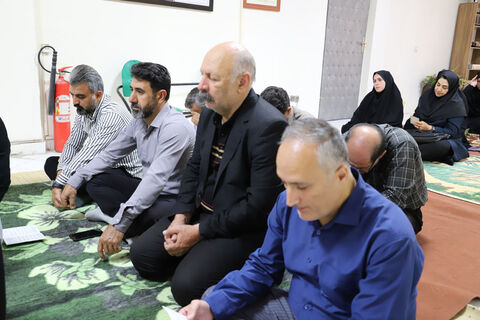 تصاویر | آیین سوگواری دهه آخر صفر در اداره‌کل کانون اردبیل
