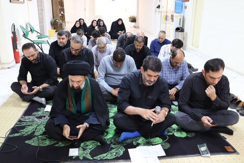 تصاویر | آیین سوگواری دهه آخر صفر در اداره‌کل کانون اردبیل