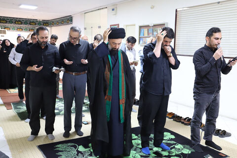 تصاویر | آیین سوگواری دهه آخر صفر در اداره‌کل کانون اردبیل