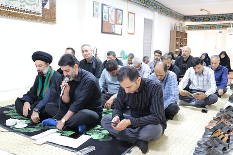تصاویر | آیین سوگواری دهه آخر صفر در اداره‌کل کانون اردبیل
