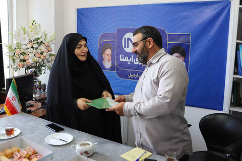 تجلیل مدیرکل کانون استان اردبیل از اصحاب رسانه