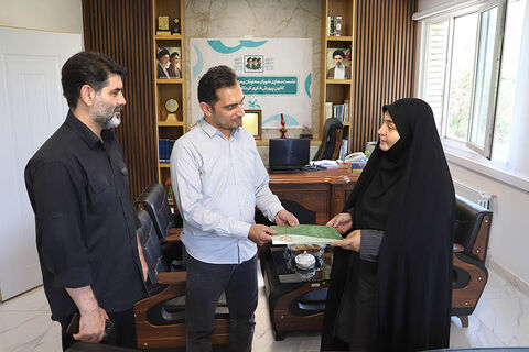 تجلیل مدیرکل کانون استان اردبیل از اصحاب رسانه