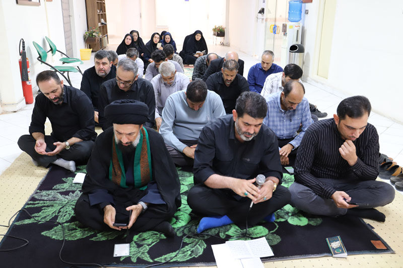 مراسم دعای توسل و سوگواری دهه آخر صفر در کانون استان اردبیل برگزار شد