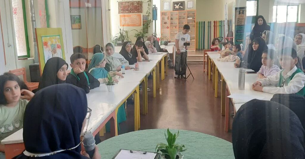 اجرای روایت‌گری کودکان عاشورایی در کانون البرز