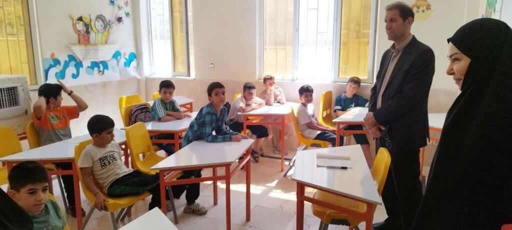 مدیرکل کانون پرورش فکری کرمانشاه از مرکز شماره ۱۲ بازدید کرد