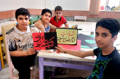 ویژه‌برنامه‌های پایانی ماه صفر در مراکز کانون خوزستان برگزار شد