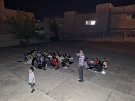 رصد بارش شهابی «برساوشی» با حضور خانواده‌ها در کانون شهمیرزاد