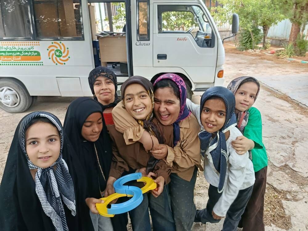 شنبه‌های کانونی در روستای میان‌آباد با مرکز سیار شاهرود