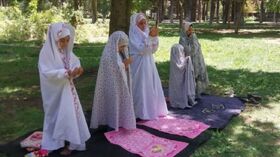 اردوی فرهنگی‑تفریحی دختران و مادران مرکز شماره ۱۲ کانون کرمانشاه