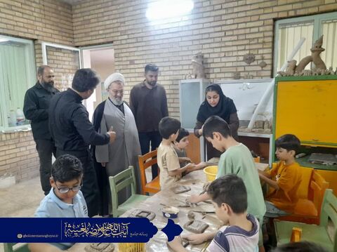 بازدید عضو مجلس خبرگان رهبری و امام جمعه سبزوار از مرکز فرهنگی شماره 2 سبزوار