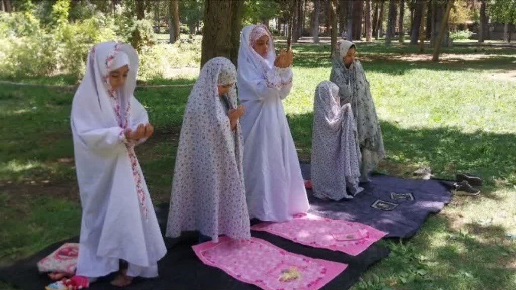 اردوی فرهنگی‑تفریحی دختران و مادران مرکز شماره ۱۲ کانون کرمانشاه