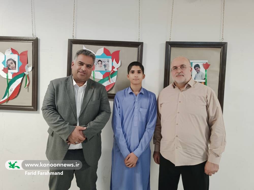 دیدار معاون فرهنگی کانون با نوجوان مخترع سیستان و بلوچستان؛ «برای موفقیت تلاش کن، اما عجله نکن»