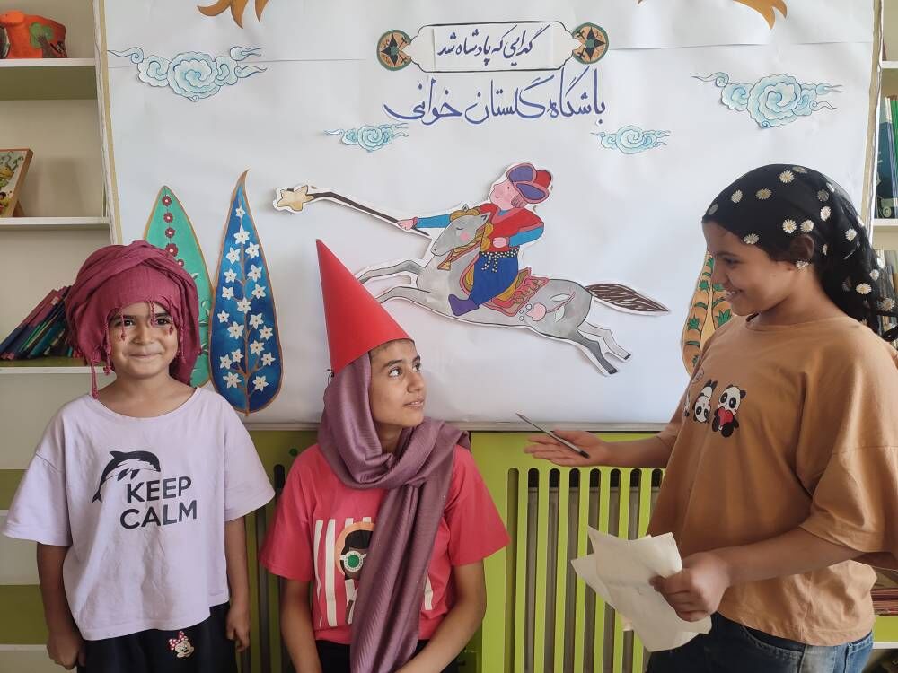 حکایت های سعدی در کانون جان گرفت