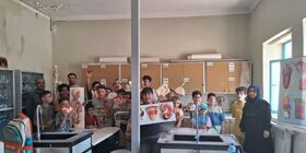 اعضای پسر کانون کنگاور از پژوهشکده خوارزمی بازدید کردند