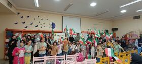 آیین بزرگداشت رهبر شهید در مرکز کرند غرب برگزار شد