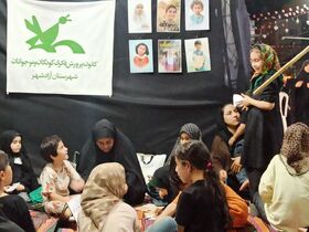 حضور کانون آزادشهر در تجمعات شبانه با محوریت کودک و خانواده
