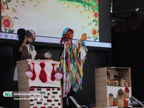 حضور تماشاخانه سیار کانون در گلستان(2)