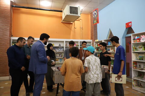 چند نما از برگزاری نخستین جشنواره استانی فوتبال دستی به همت کانون پرورش فکری قزوین و مشارکت شرکت آب استان