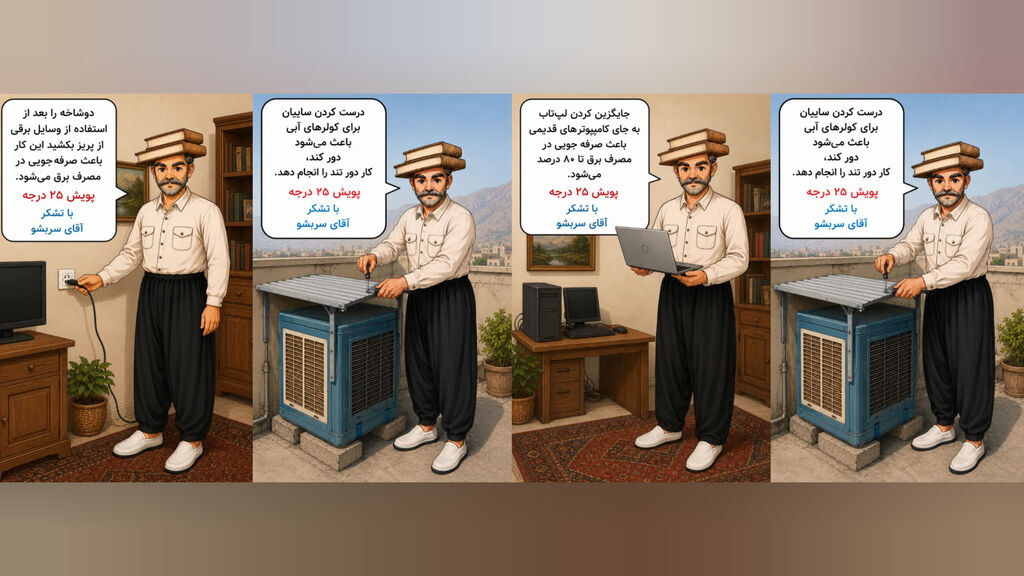 شخصیت گرافیکی «آقای سَربِشو» در مرکز شماره ۳ کانون اسلامآباد غرب خلق شد