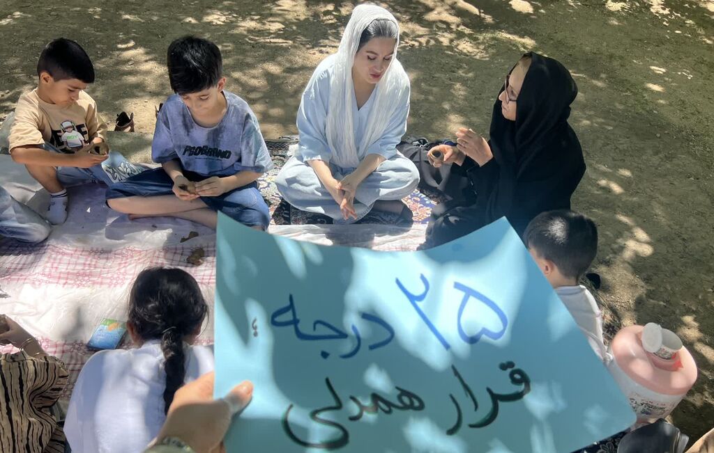 مرکز شماره ۲ کانون اسلام‌آباد غرب اردویی را با محوریت پویش ملی «۲۵ درجه» برگزار کرد