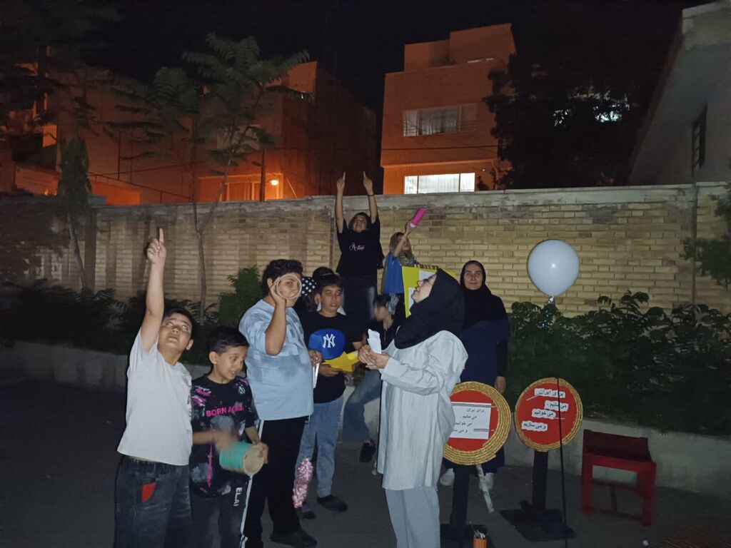 شبی که آرزوهای کودکان ماکو به آسمان رفت