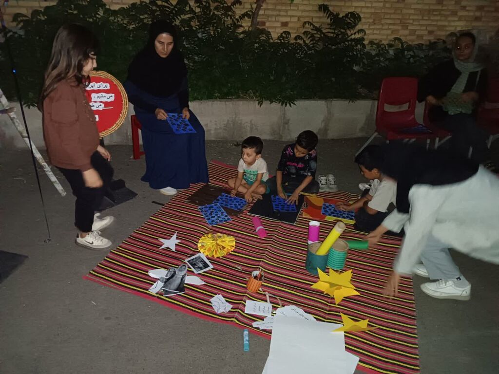 شبی که آرزوهای کودکان ماکو به آسمان رفت
