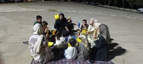 شبی پر از علم، قصه و ستاره در کانون تکاب