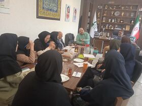 نشست راهبردی مدیرکل کانون استان مرکزی با مربی‌مسئولان مراکز اراک
