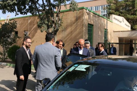 کرمانشاه.  حضور استاندار