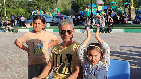 گزارش تصویری | تماشاخانه سیار کانون، مهمان کودکان روستاهای حسن‌باروق، آتشگاه و حکیم‌قشلاقی و شهر سرعین شد