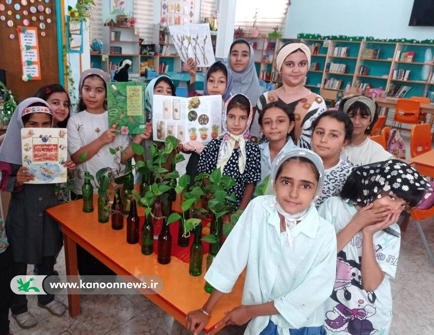اعضای کانون، اصول علمی تکثیر و مراقبت از گیاهان را تجربه کردند.