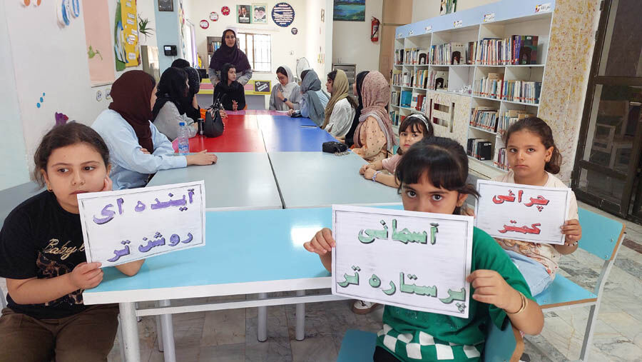 پویش ملی «نامهای از آسمان» در مراکز کانون استان اردبیل به اجرا درآمد