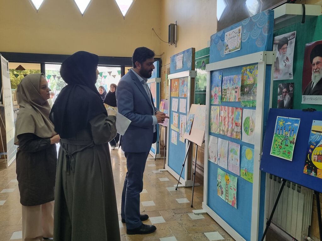 برپایی نمایشگاه آثار نقاشی طرح ۲۵ درجه، قرار همدلی