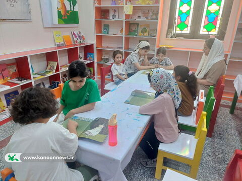 رویدادهای کتاب محور تابستانه در مراکز کانون استان بوشهر به روایت تصویر