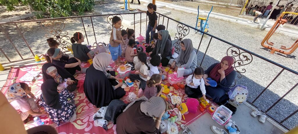 «بازیکا» با جشنِ رنگ و لبخند در اردوی درونمرکزی کانون میامی