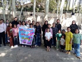 سفر اعضای کانون رباط‌مراد به دیار گل و طبیعت محلات