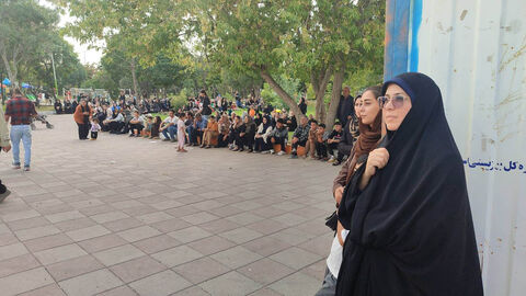 گزارش تصویری | سفر تماشاخانه سیار کانون به مناطق روستایی و محلات اردبیل در نخستین روز شهریور
