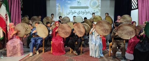 جشن مولودی خوانی میلاد پیامبر اکرم (ص) در کانون کردستان برگزار شد.