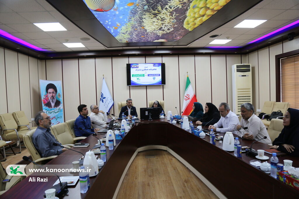امضای تفاهم‌نامه همکاری کانون پرورش فکری و شیلات استان بوشهر با محوریت فرهنگ دریایی و محیط‌زیست