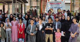 کودکان و نوجوانان کانون کردستان با اصول ایمنی ترافیک آشنا شدند.