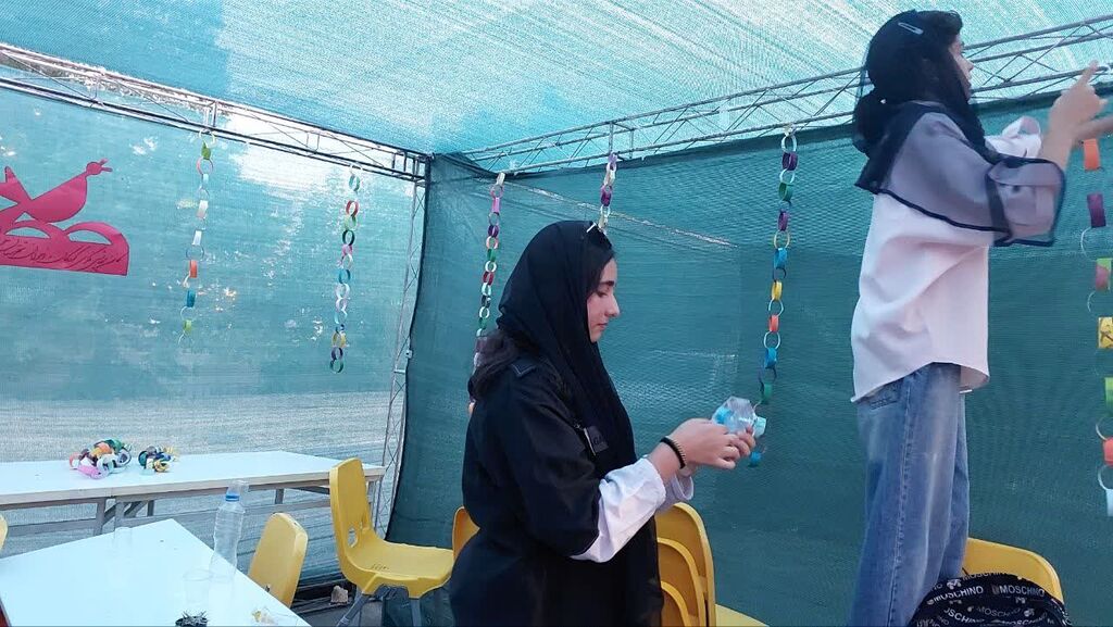 غرفه فرهنگی کانون جوانرود در جمعیت دو هزار نفری بازدیدکنندگان برپا شد