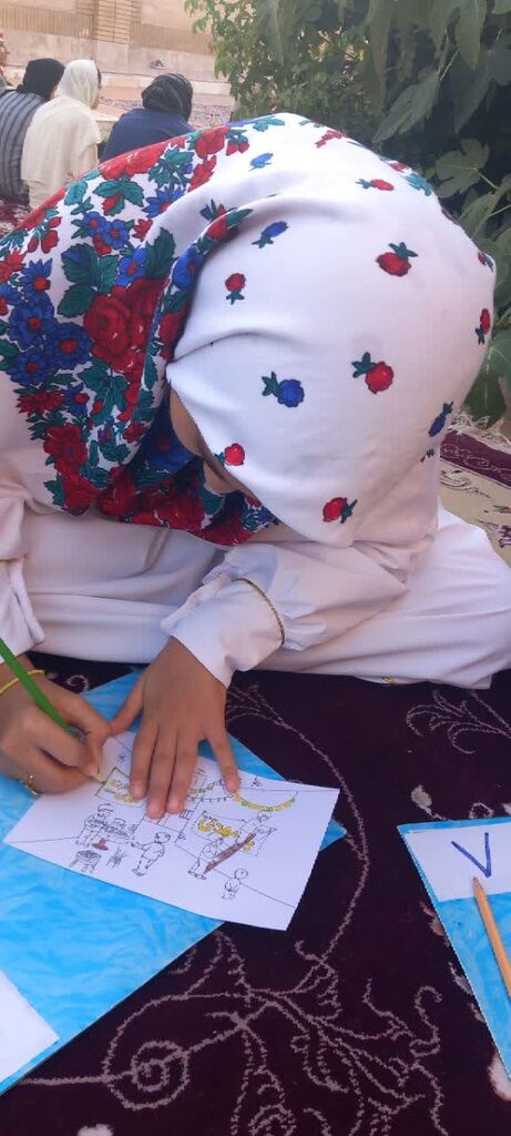 کانون کرندغرب مسابقه نقاشی را در جشن امامت برگزار کرد