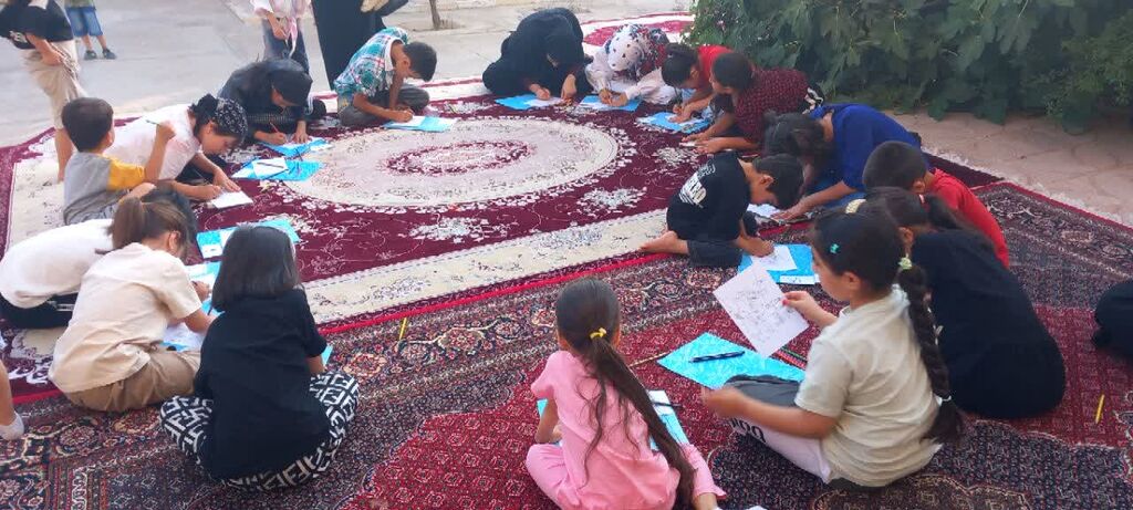 کانون کرندغرب مسابقه نقاشی را در جشن امامت برگزار کرد