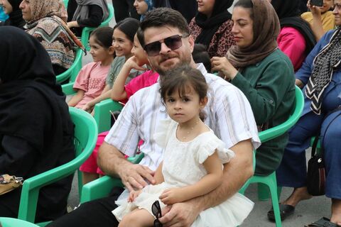 نخستین اجرای تماشاخانه سیار کانون پرورش فکری کودکان و نوجوانان در روستای تیرتاش گلوگاه