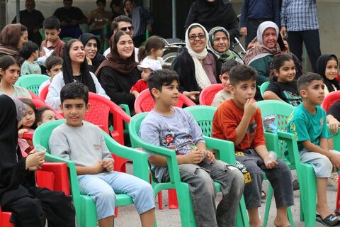 نخستین اجرای تماشاخانه سیار کانون پرورش فکری کودکان و نوجوانان در روستای تیرتاش گلوگاه