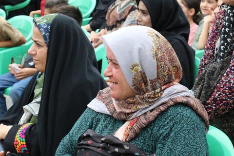 نخستین اجرای تماشاخانه سیار کانون پرورش فکری کودکان و نوجوانان در روستای تیرتاش گلوگاه