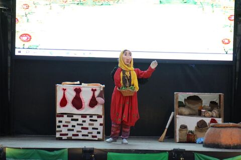 دومین اجرای تماشاخانه سیار کانون پرورش فکری کودکان و نوجوانان در روستای گرجی محله بهشهر